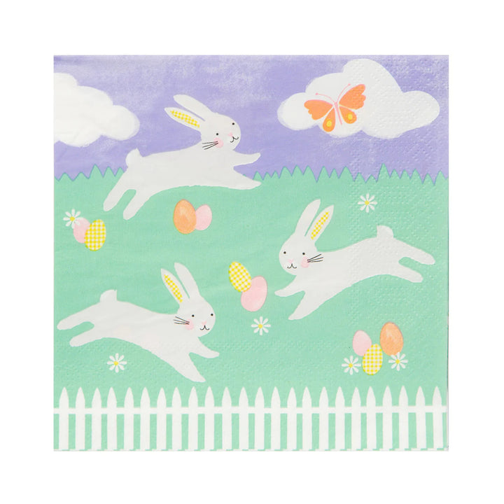 Spring Bunny Napkins by Talking Tables.