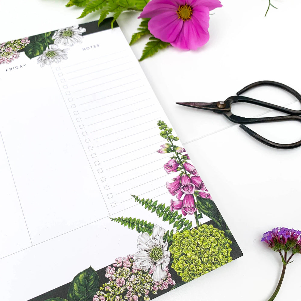 Summer Garden  A4 Weekly Planner