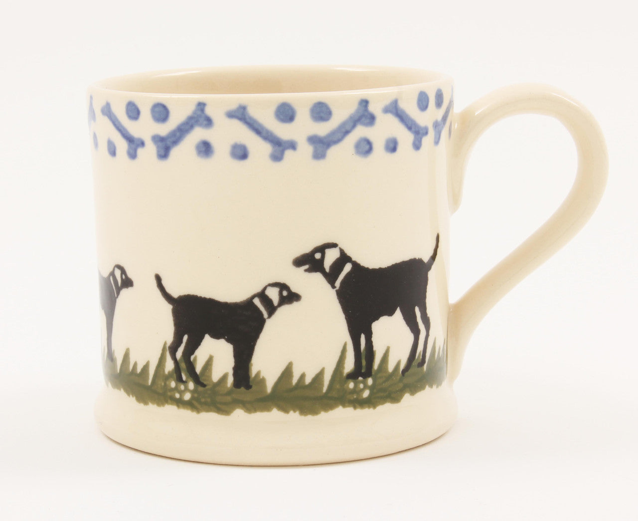 Brixton Pottery Labrador handmade pottery mug