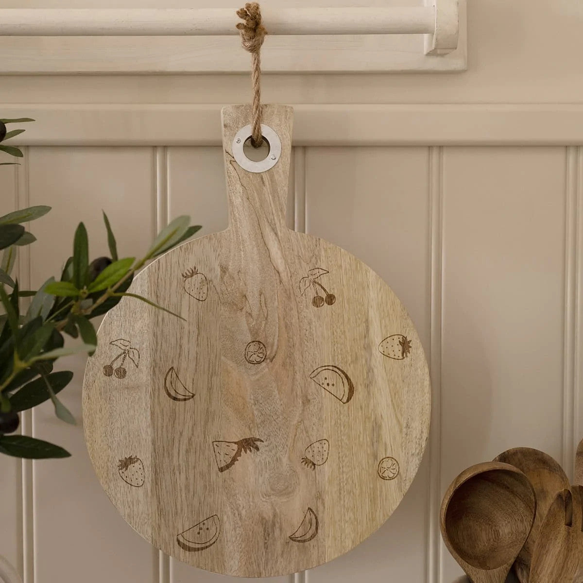 Fruits Small Chopping Board by Sophie Allport.