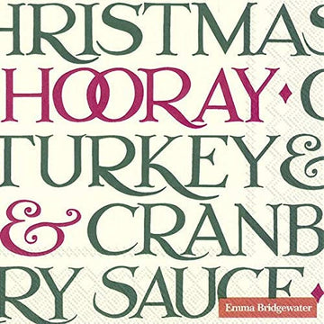 Emma Bridgewater Christmas Toast Lunch Napkins Image