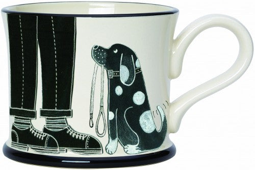 It's A Dog's Life Mug by Moorland Pottery.