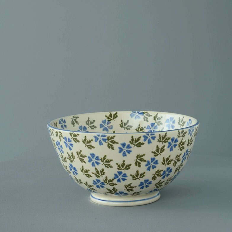 Brixton Pottery Geranium handmade pottery Deep Serving Bowl 