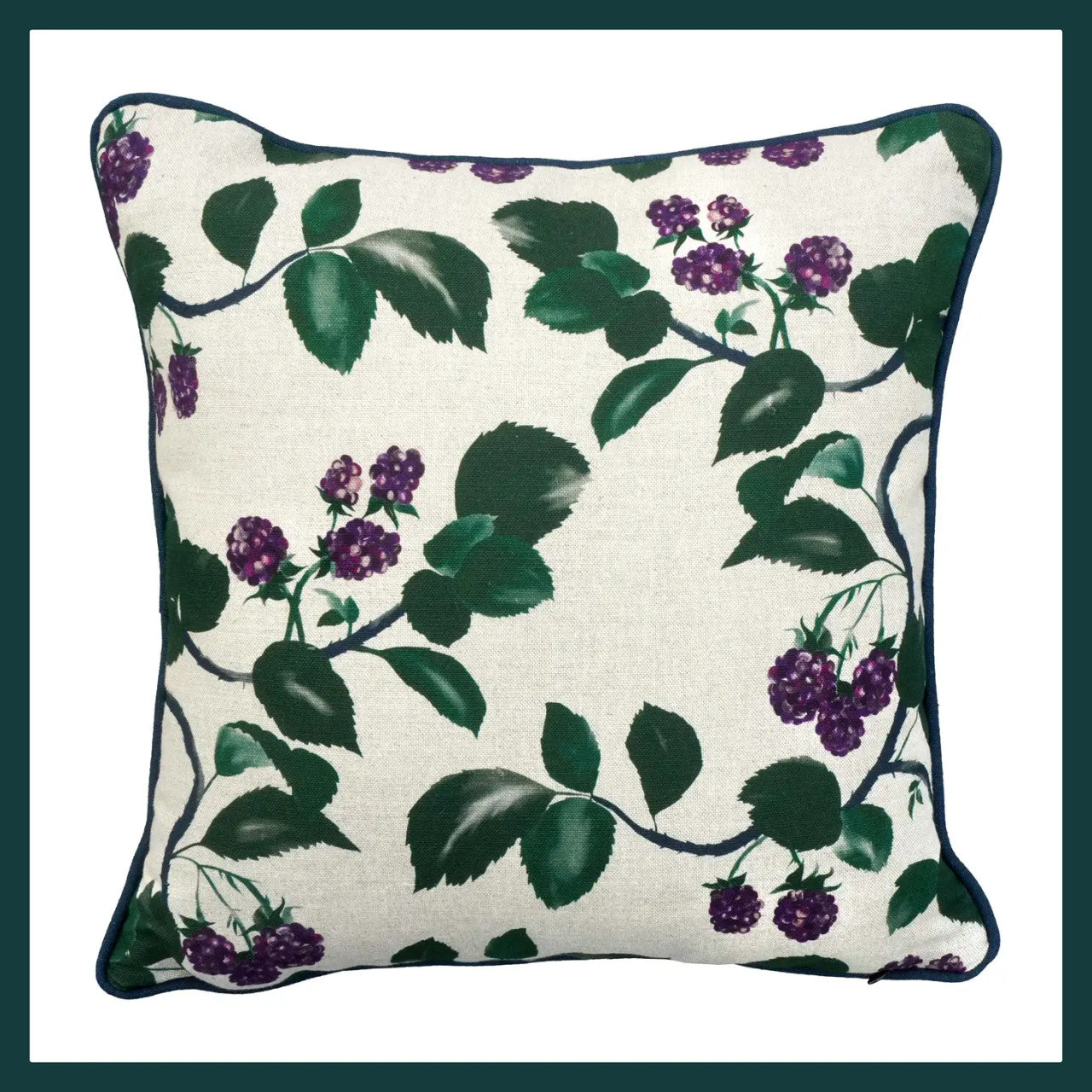 Blackberry Pillow by Corinne Alexander.