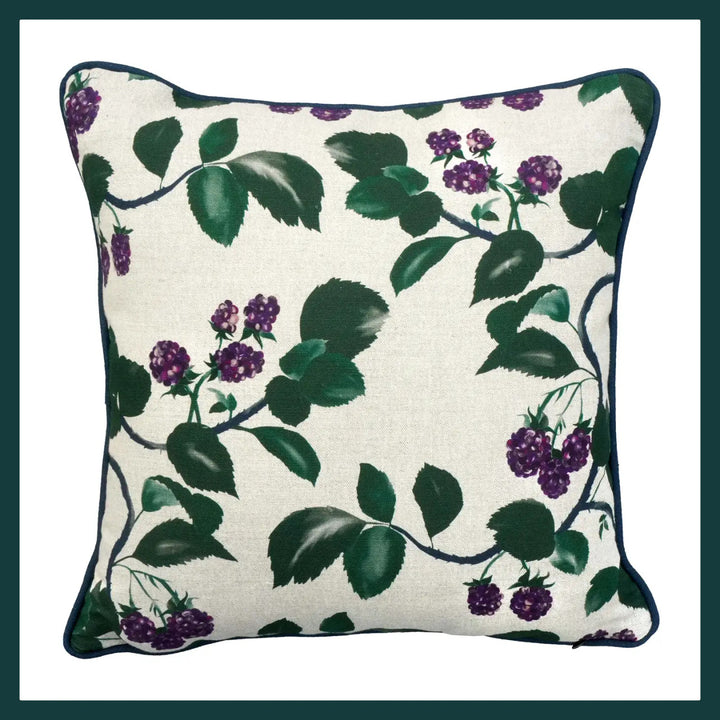 Blackberry Pillow by Corinne Alexander.