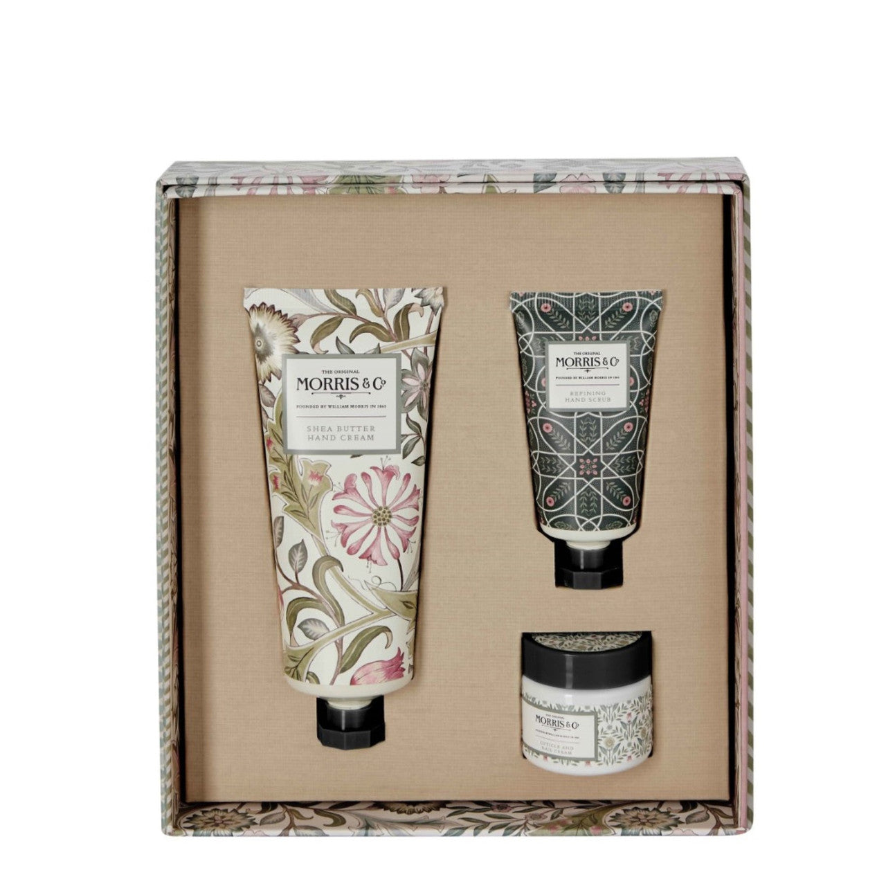 William Morris Jasmine Green Tea Hand Care Treats Set.