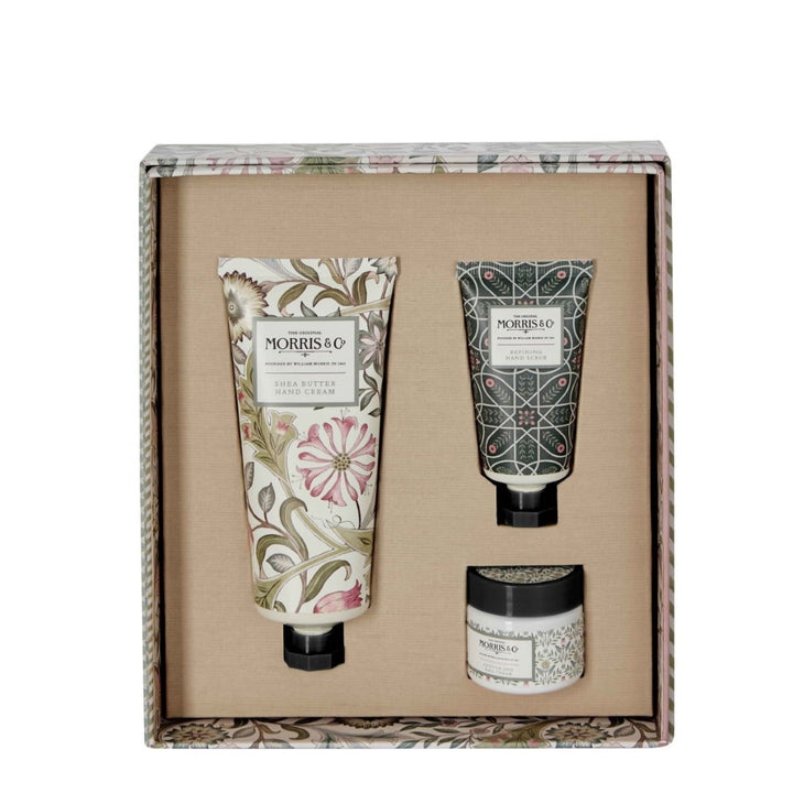 William Morris Jasmine Green Tea Hand Care Treats Set.