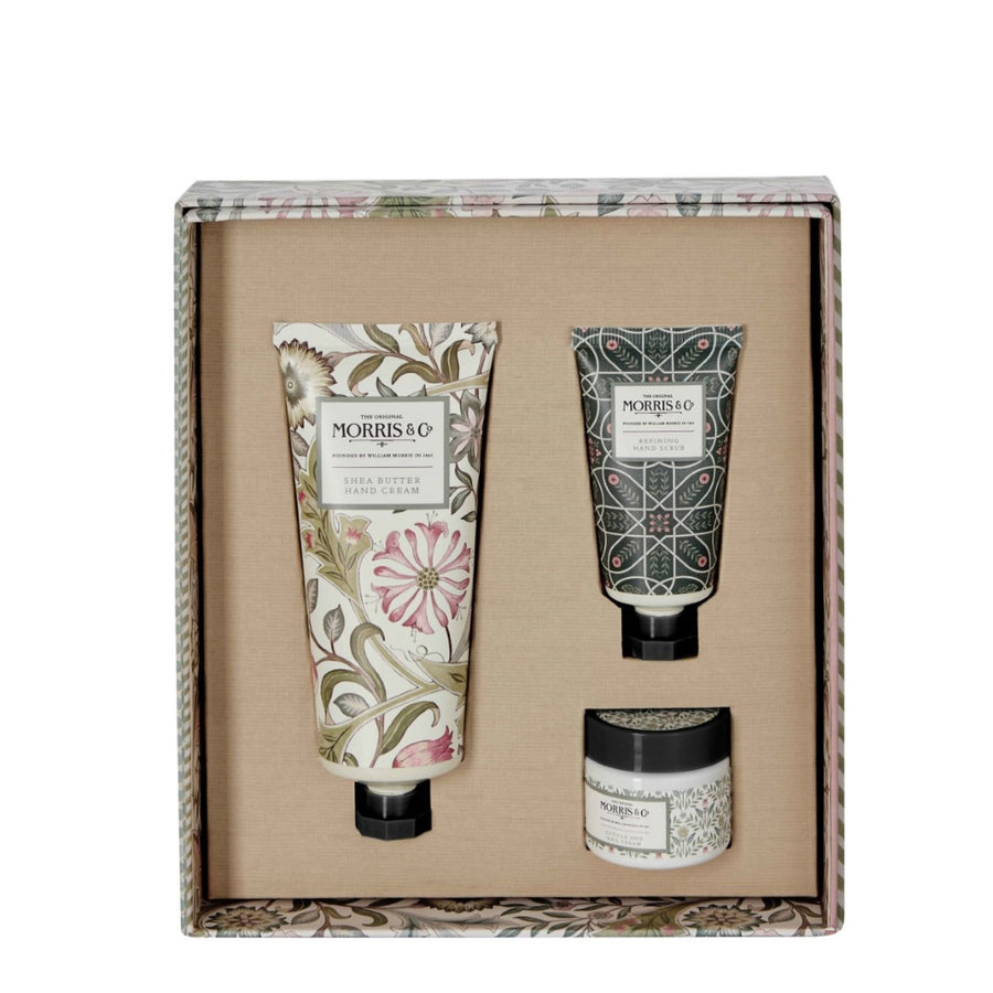 William Morris Jasmine Green Tea Hand Care Treats Set.