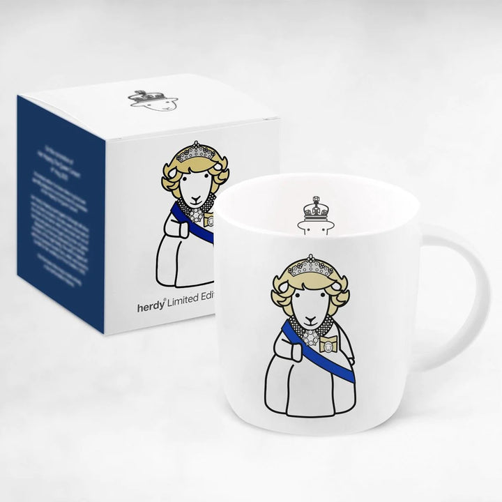 The Queen Consort Limited Edition Coronation Mug. Made in England.