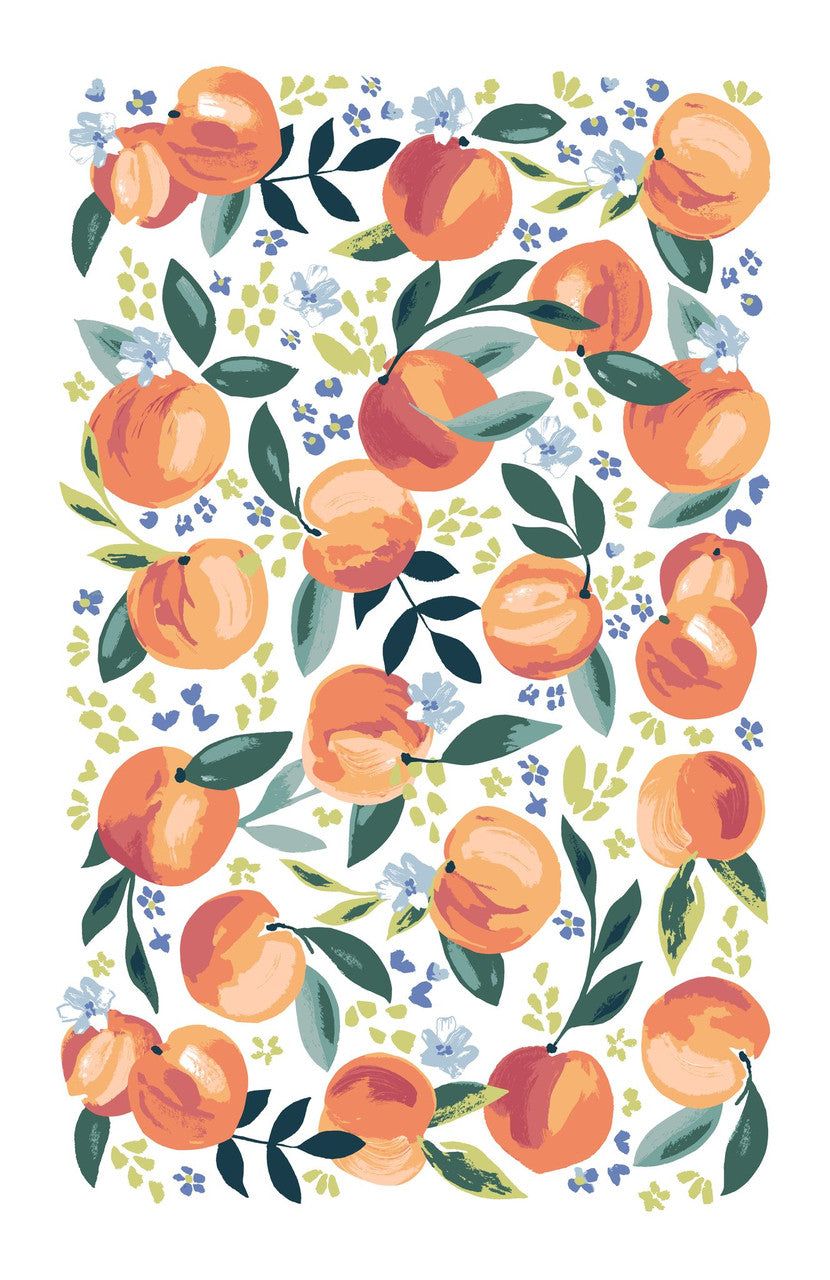 Life is Peachy 100% Cotton tea towel by Ulster Weavers.
