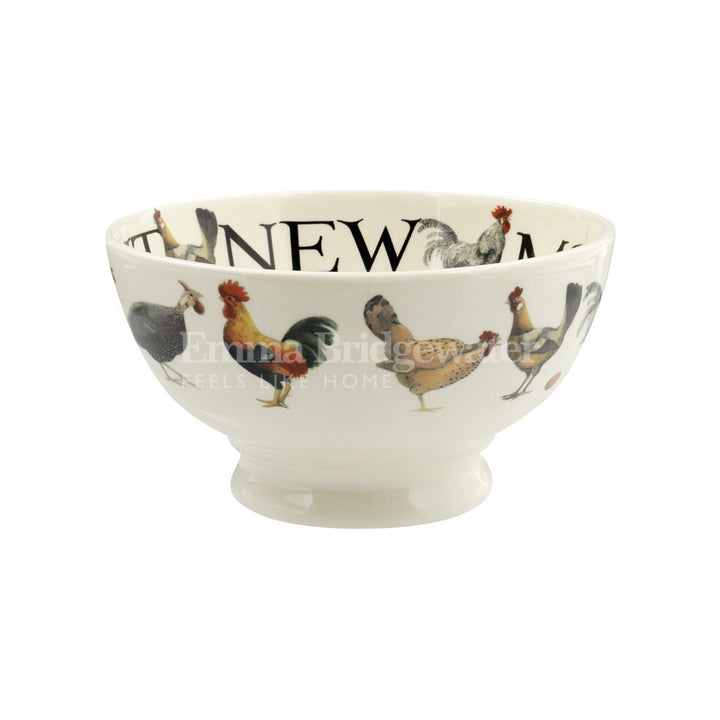Emma Bridgewater Rise & Shine Brand New Morning French bowl. Handmade in England.
