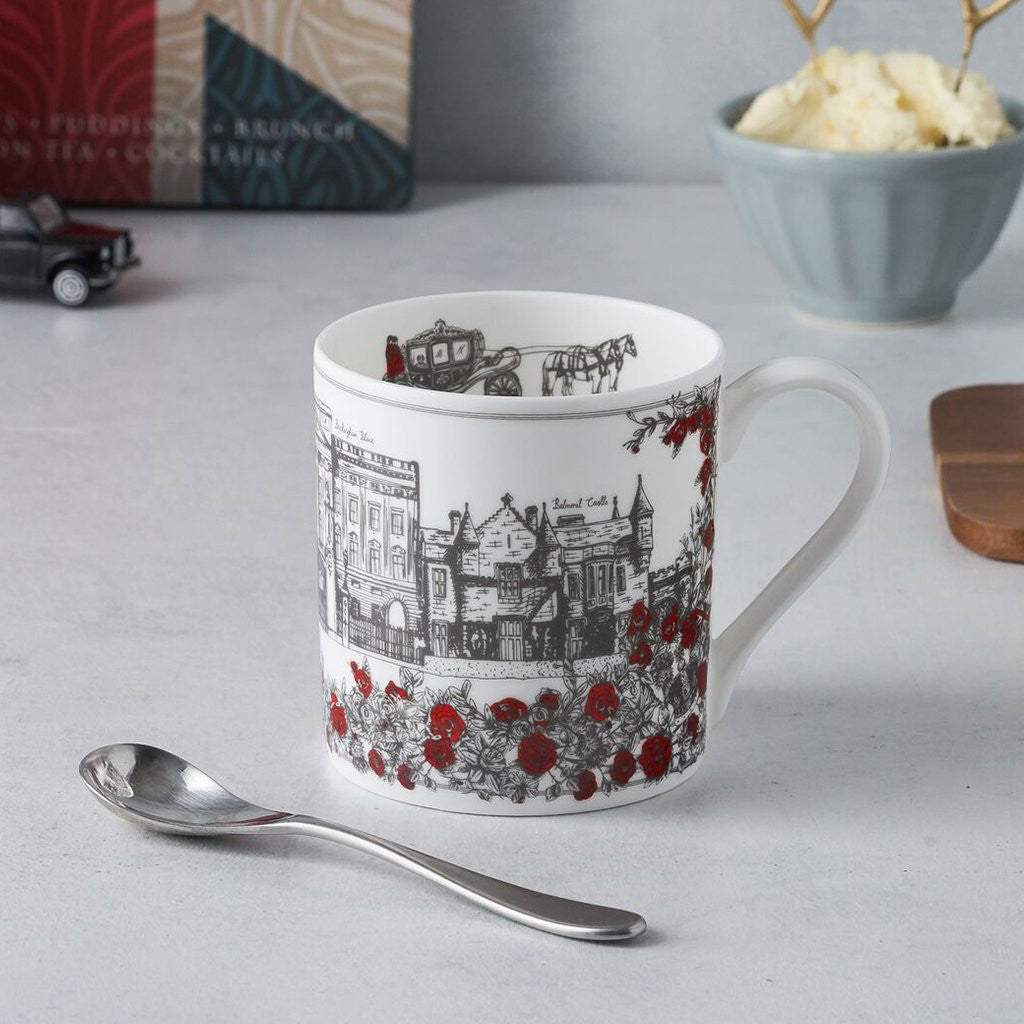 Victoria Egg's bone china Royally British mug.