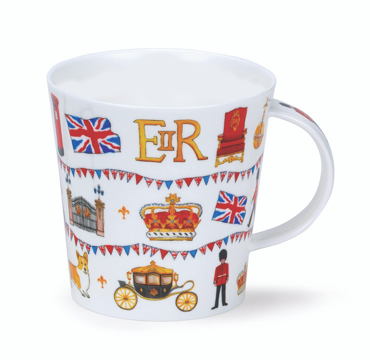 Fine bone China Regal London mug in Dunoon's Cairngorm shape.