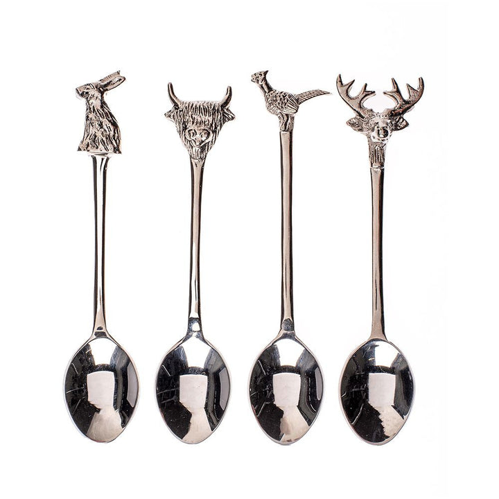 Country Animals Spoons Set of 4