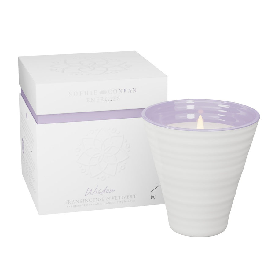 Sophie Conran Energies - Wisdom Candle by Wax Lyrical. Made in England.