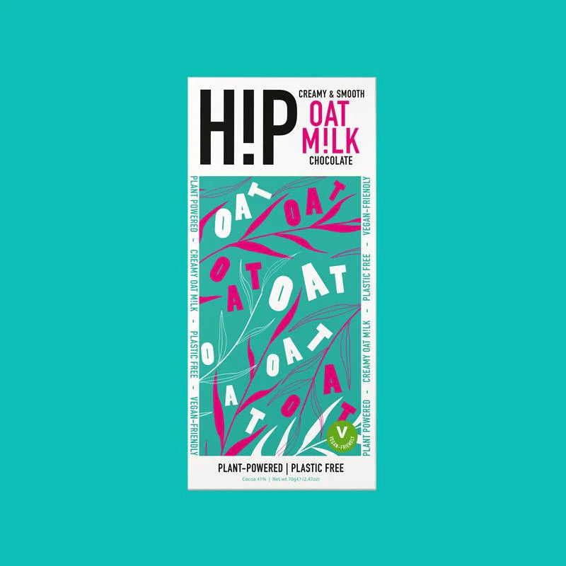 H!P Creamy & Smooth Oat Milk Chocolate Bar 70g