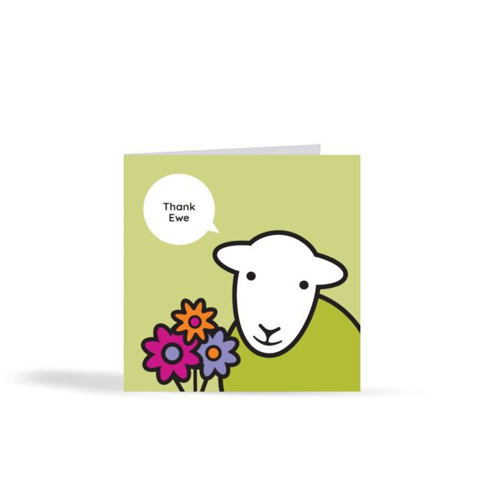 Herdy Thank Ewe Card