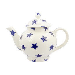4 cup Blue Star pottery teapot from Emma Bridgewater.