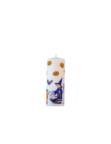 Alison Gardiner Halloween Mini Pillar Advent Candle Image