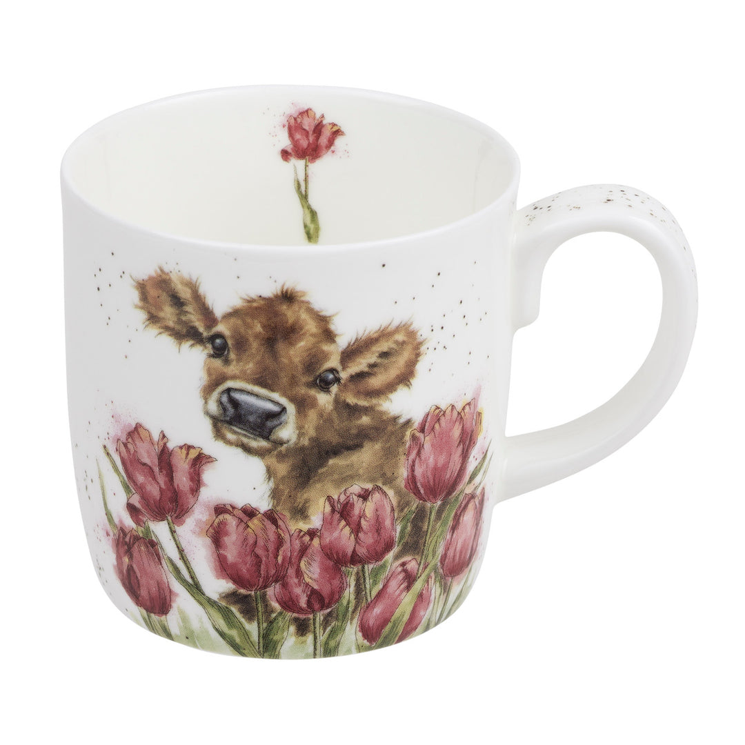 Bessie Bone China Mug from Wrendale Designs by Royal Worcester.