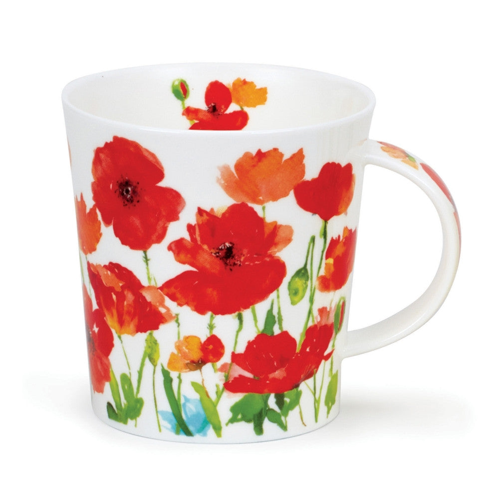 Dunoon Lomond Beau Jardin Mug - Red