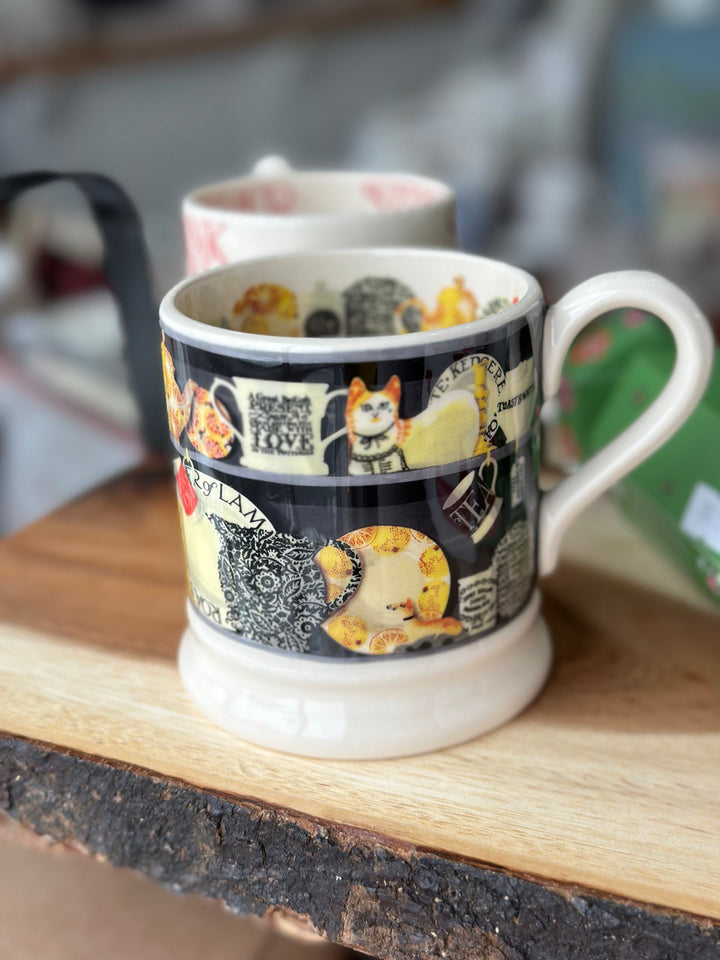 Black Larder 1/2 pint mug from Emma Bridgewater.