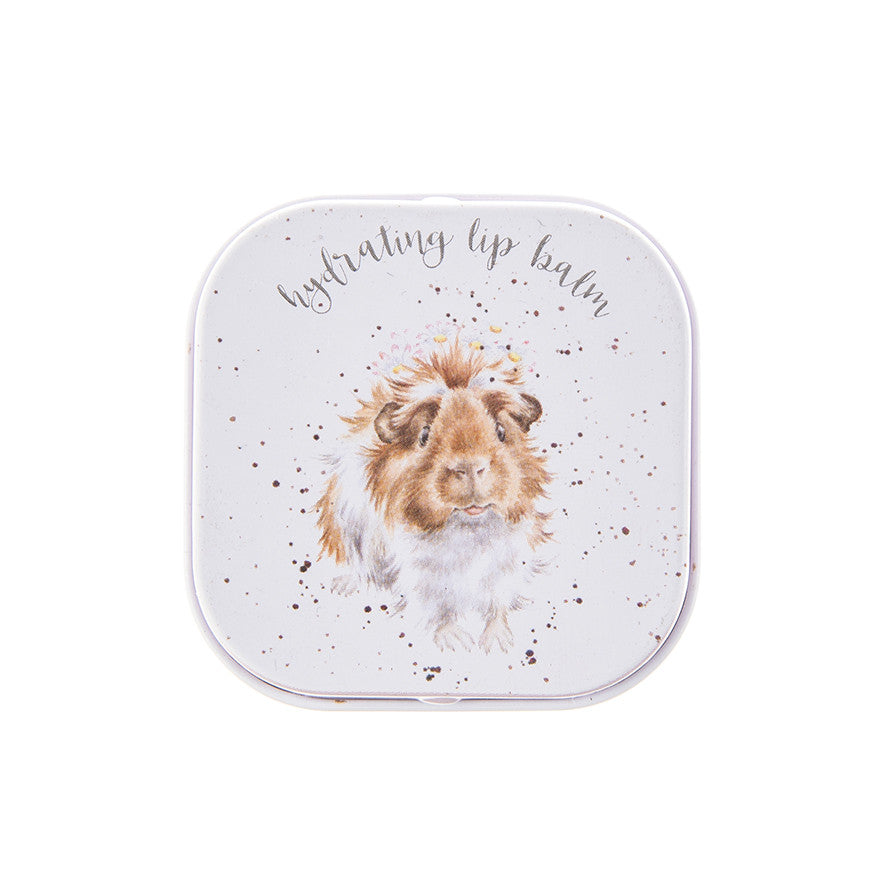 Mini Lip Balm Tin from Wrendale Designs. Made in the UK - Guinea Pig