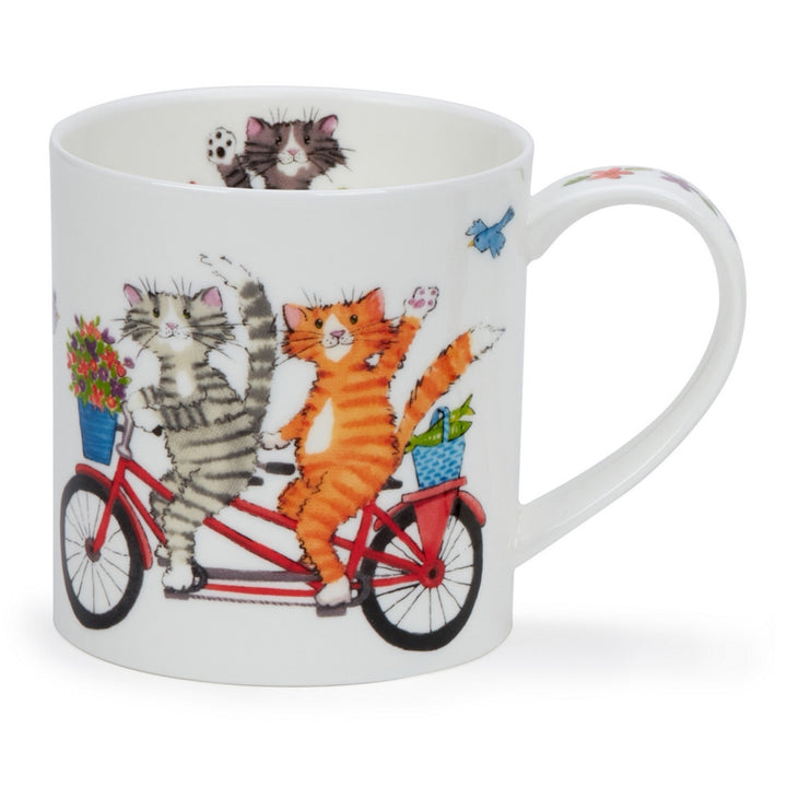 Fine bone china Dunoon Orkney Happy Days mug - cat.
