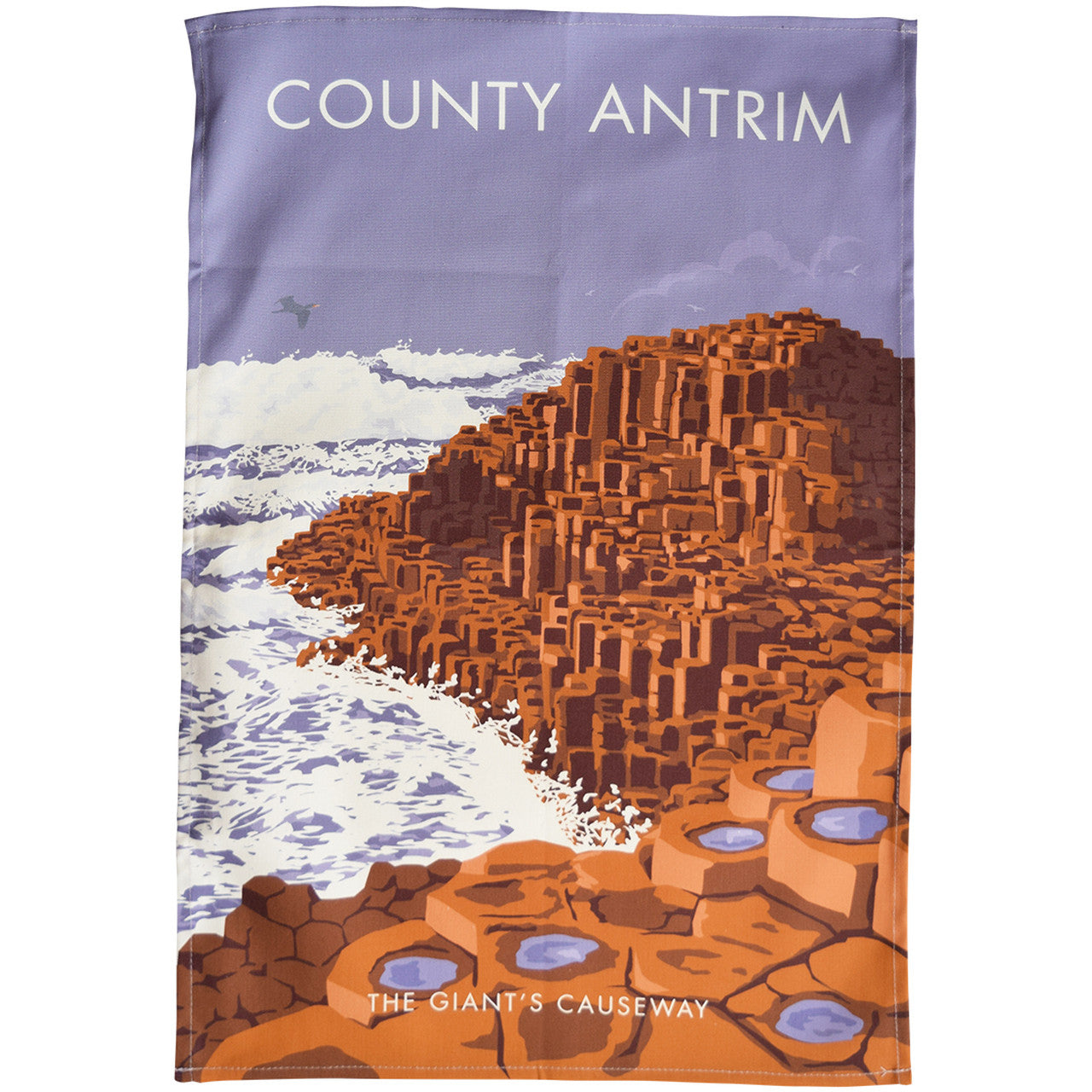 County Antrim Tea Towel by Town Towels