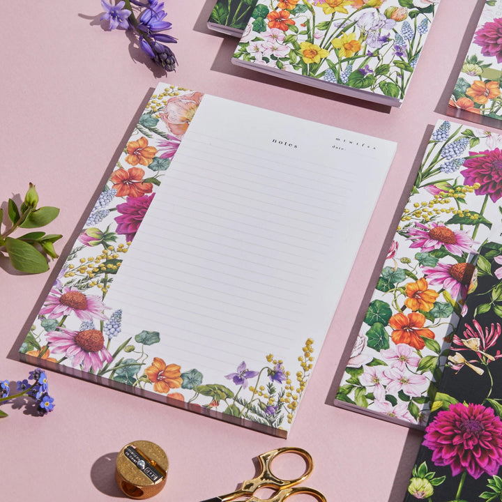 Bountiful Blooms A5 Notepads