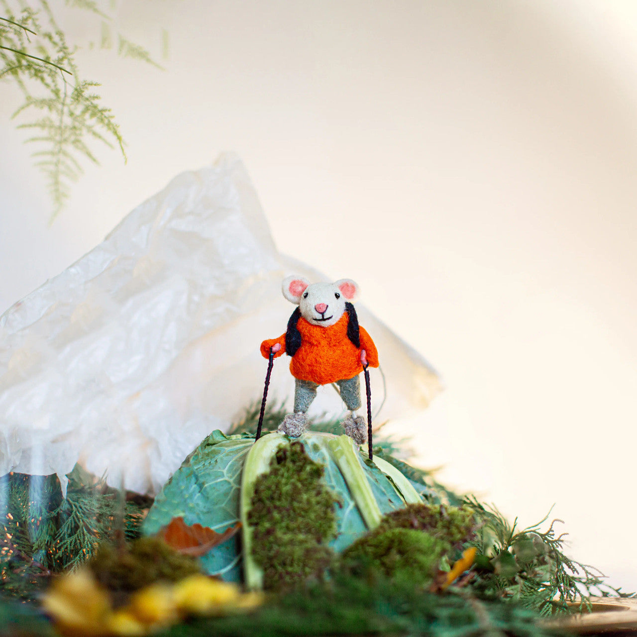 Hiking Felt Mouse