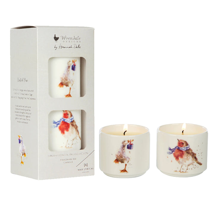 Wrendale Designs - Winter Wonderland Mini Candle Set