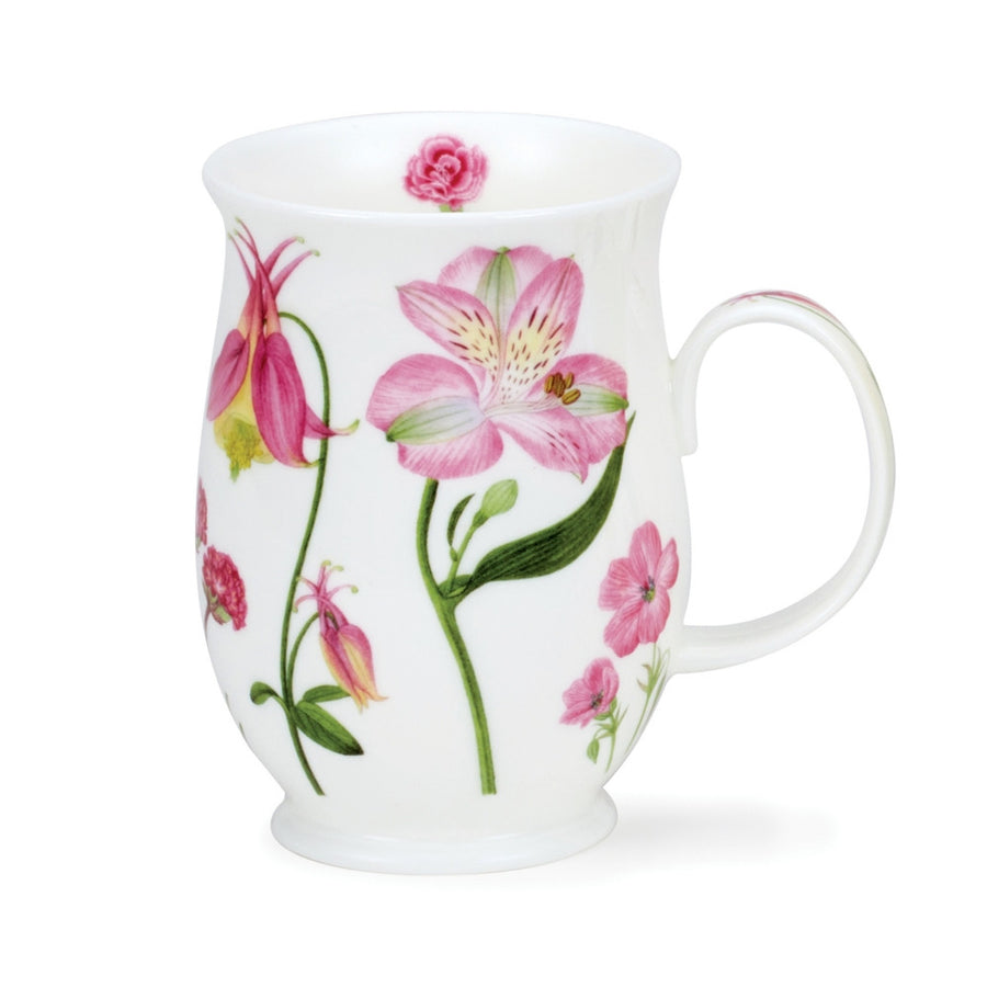  Dunoon Suffolk Melody Mug. Handmade in England. - Pink