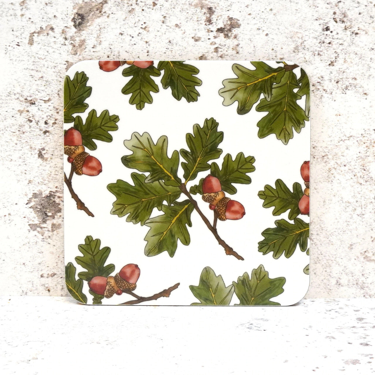 Oak Leaf Coaster Set by Corinne Alexander