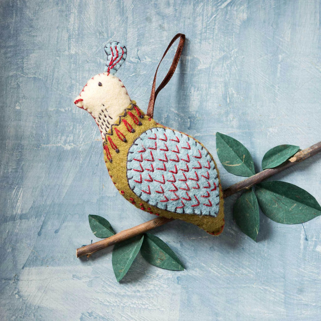 12 Days of Christmas Felt Embroidery Kit