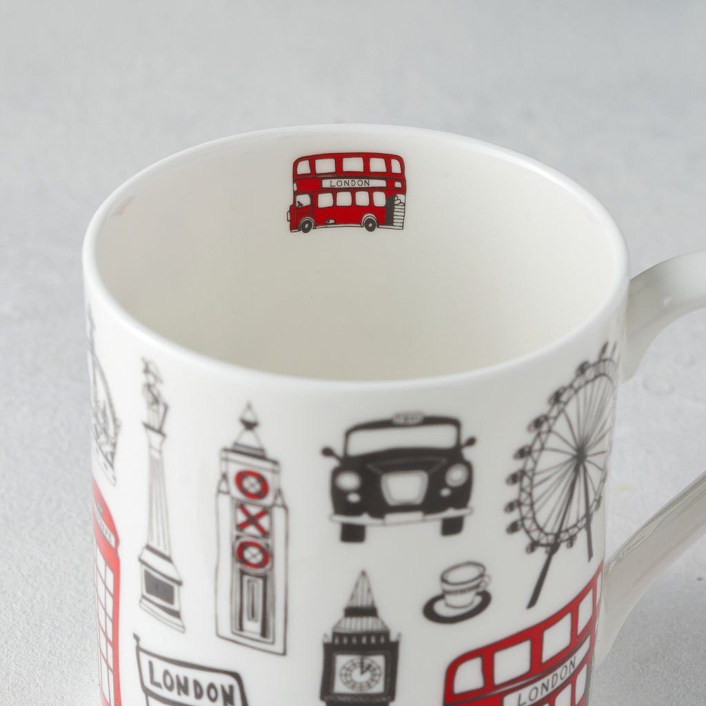 Victoria Egg's bone china Big Smoke London mug.