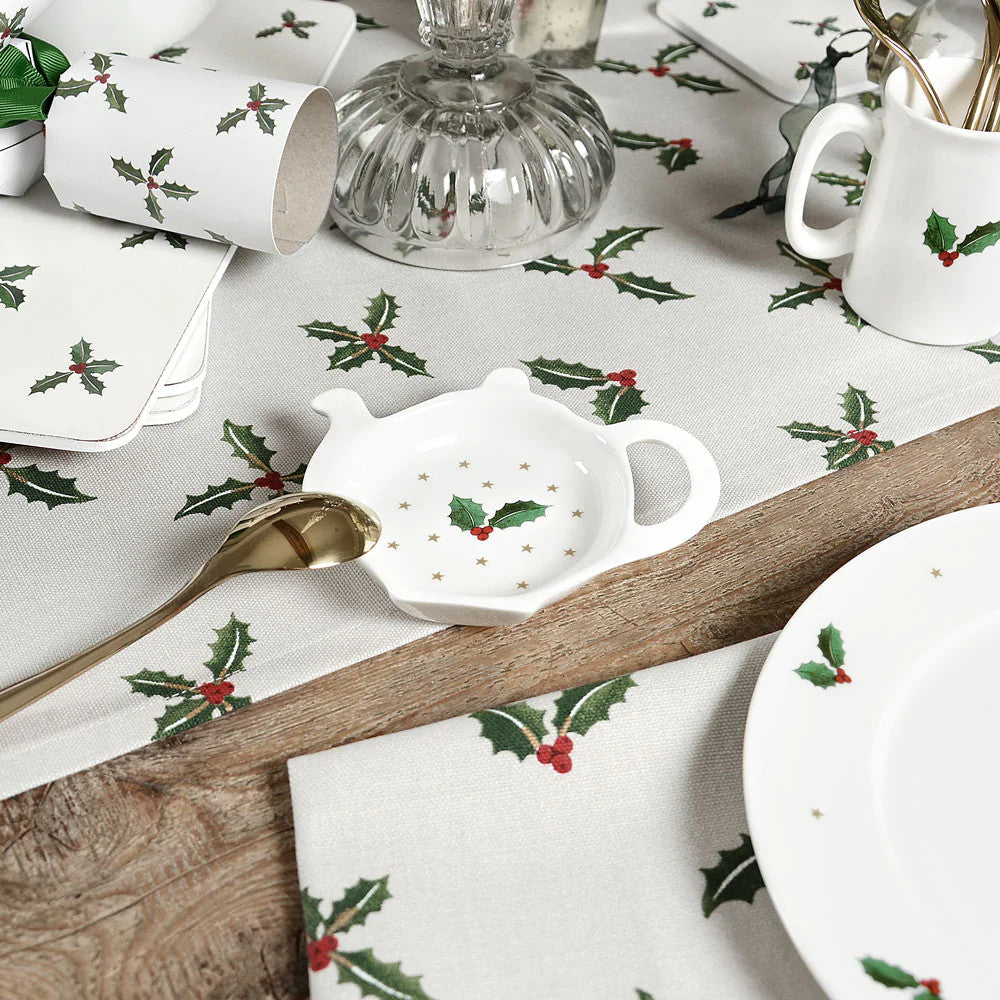 Sophie Allport Holly & Berry Teabag Tidy.