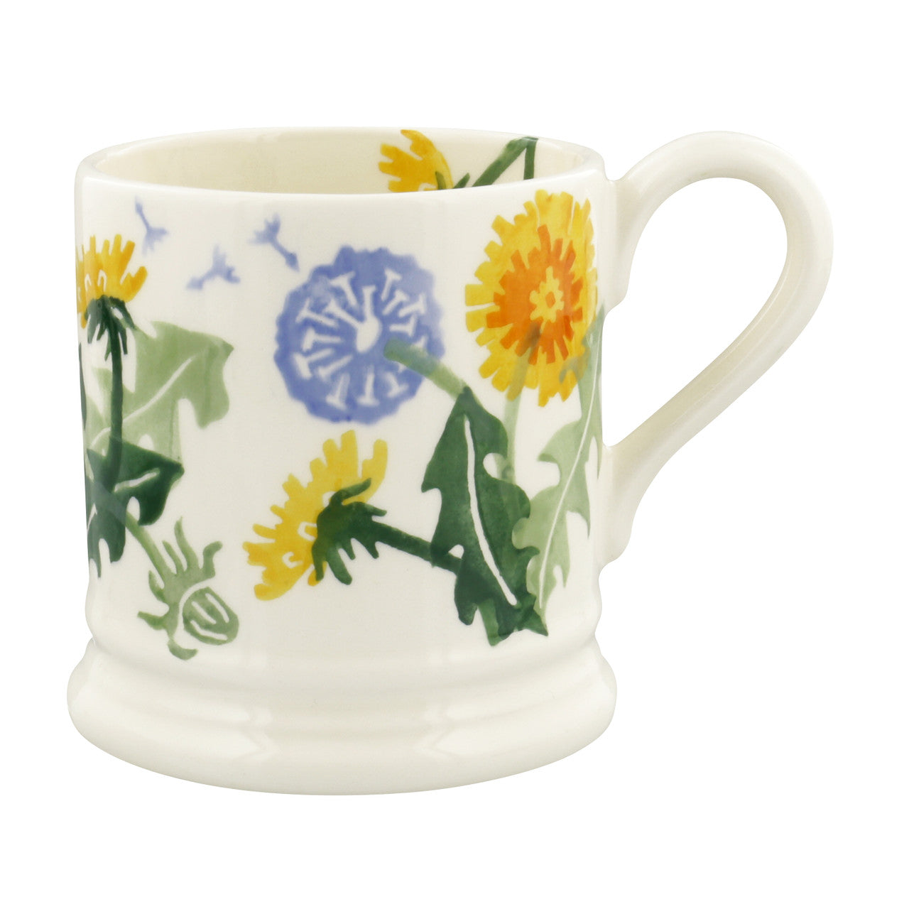 Hand made Dandelion 1/2 pint mug by Emma Bridgewater.