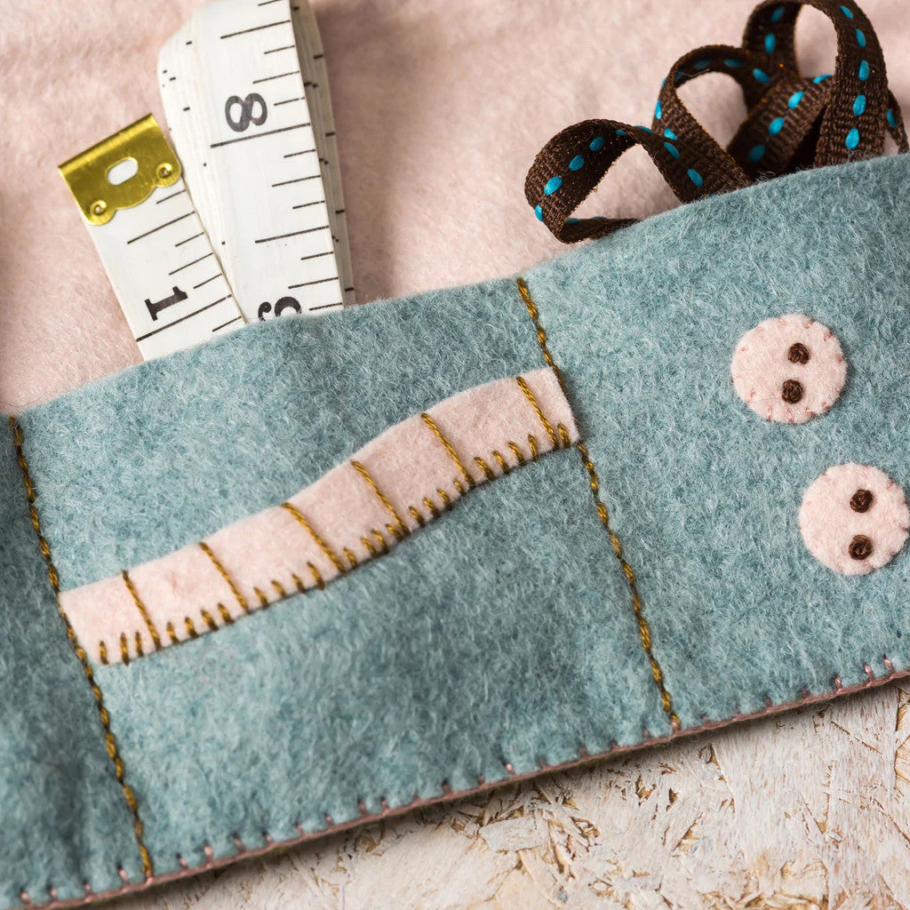 Sewing Roll Wool Mix Felt Craft Kit by Corinne Lapierre