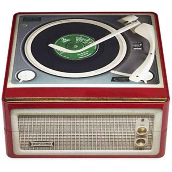 Record Player Tin The Bee's Knees British Imports