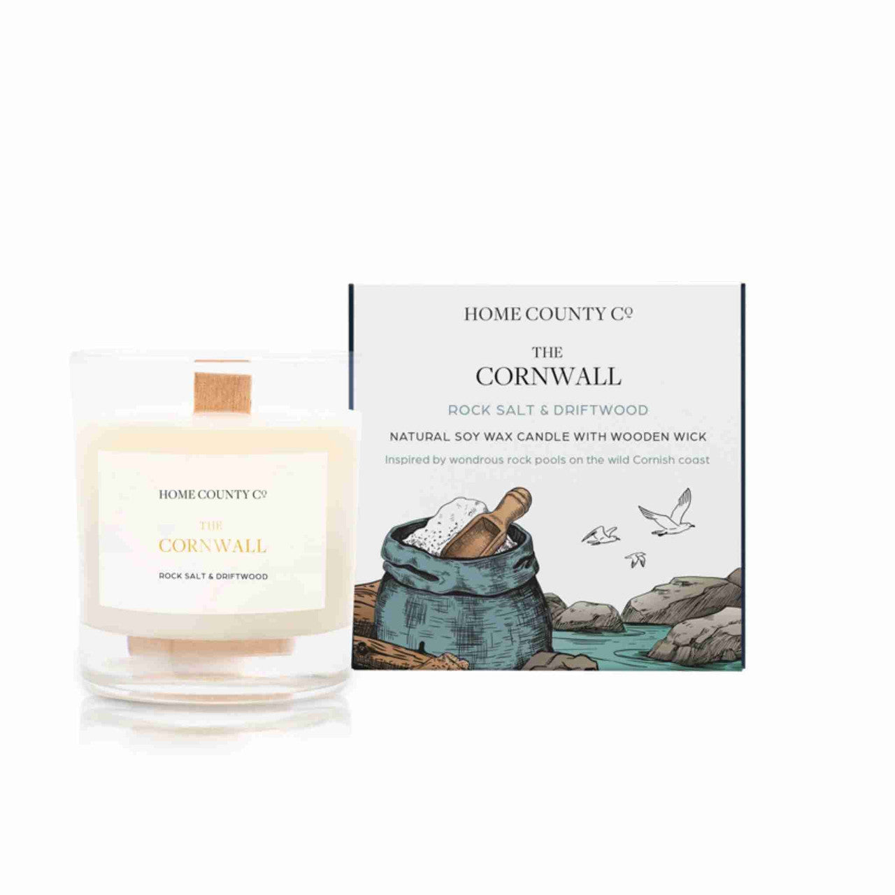 The Cornwall Candle by Home County Candles.