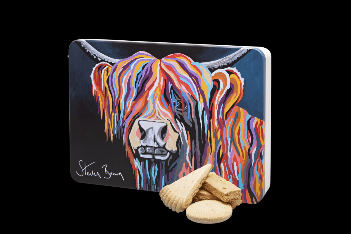 Ally McCoo All Butter Assortment Tin 500g made by Dean's of Huntley.