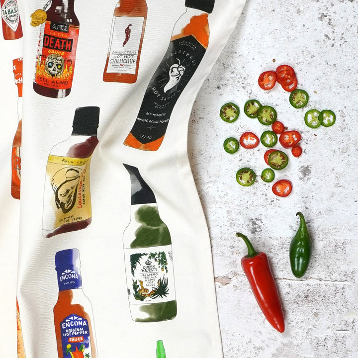 It's Hot Tea Towel by Corinne Alexander.