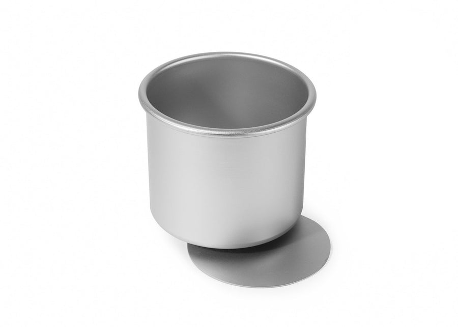 4 Inch Pork Pie Mould from Silverwood Bakeware. Handmade in the UK.