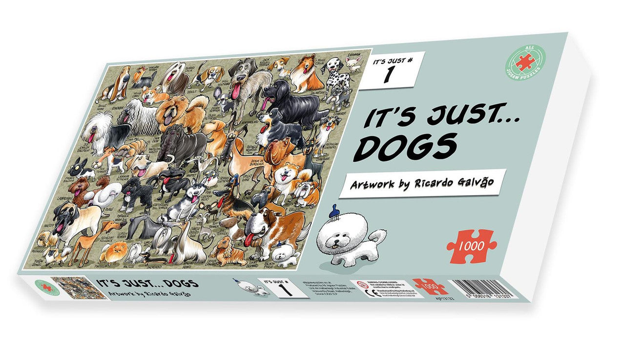 It's Just....Dogs 1000 Piece Jigsaw Puzzle.