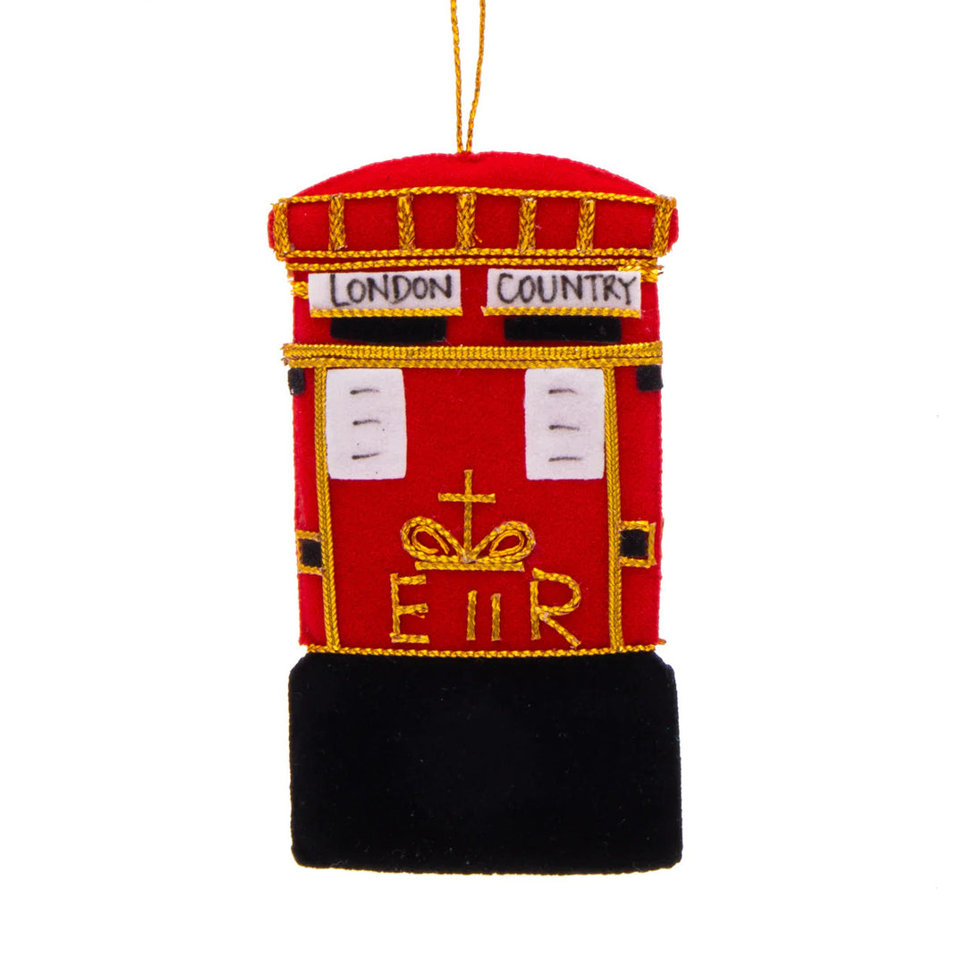 London Post Box Decoration by St. Nicolas.