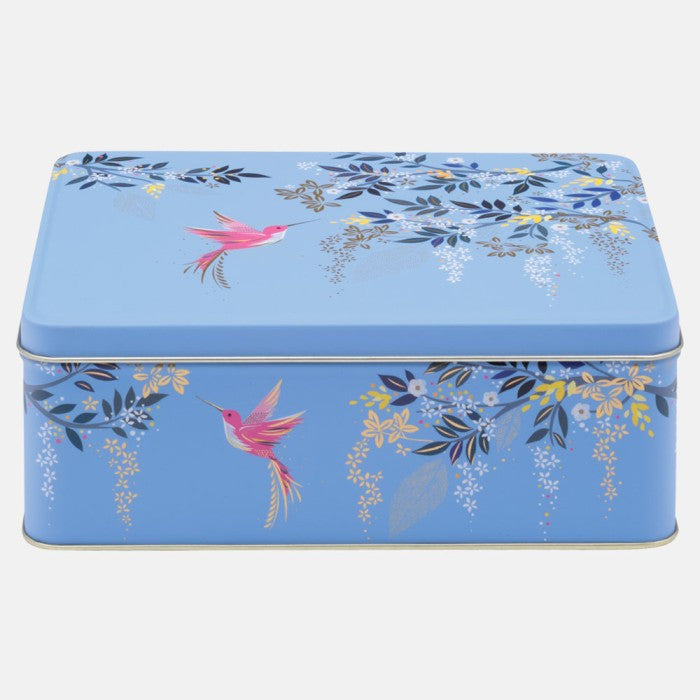 Cornflower Hummingbird Deep Rectangular from British Lifestyle Brand Sara Miller.