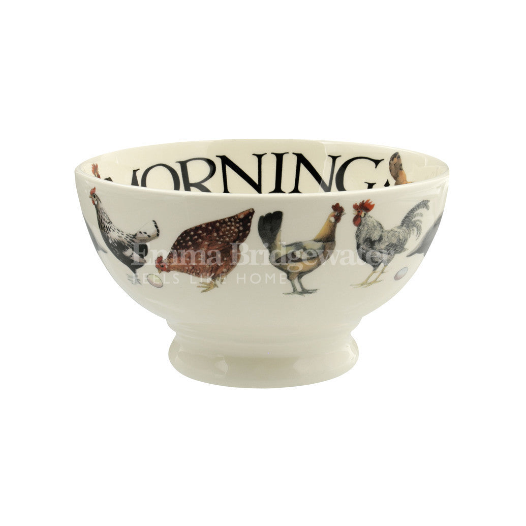 Emma Bridgewater Rise & Shine Brand New Morning French bowl. Handmade in England.