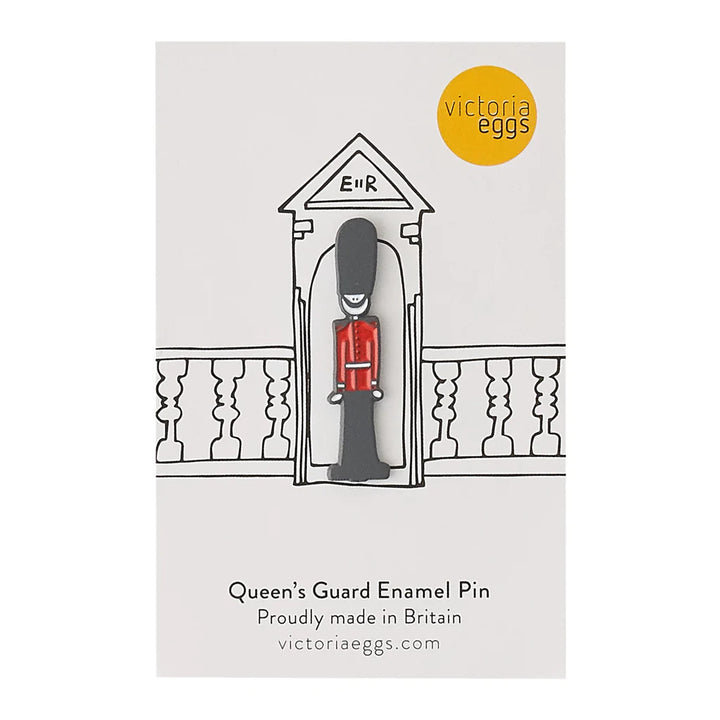 Queen's Guard Enamel Pin Badge from Victoria Eggs.