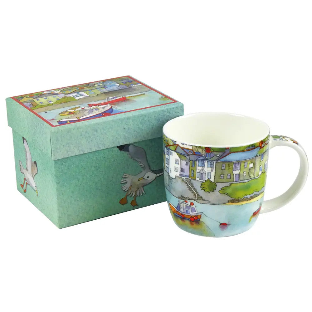 Emma Ball Harbor Houses Bone China Mug (Boxed)